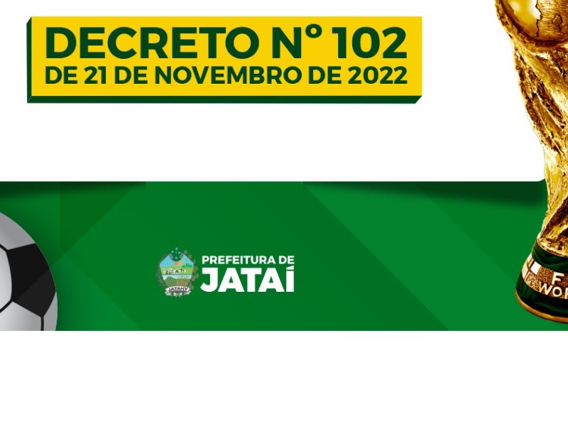 DECRETO Nº 102, DE 21 DE NOVEMBRO DE 2022.